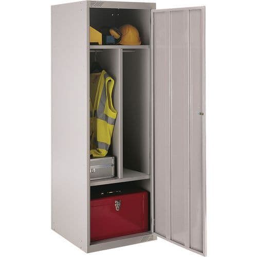 Extra Wide Lockers - Clean & Dirty Metal Locker - Anti-Bacterial Coat