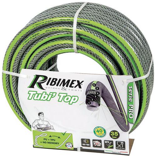 Tubi'Top knitted garden hose - 50 m - Ribimex