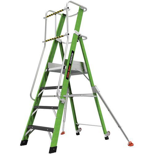 Safety Step Ladder - 3 To 7 Rungs - Little Giant Stadium 2.0