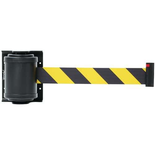 Retractable Belt Barrier System - Wall-Mounted - Manutan Expert