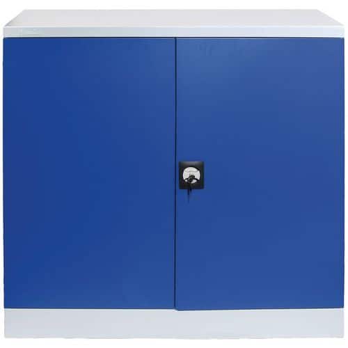 Flat-Pack Metal Storage Cupboards - 1000mm High Office Cabinets - Manutan Expert