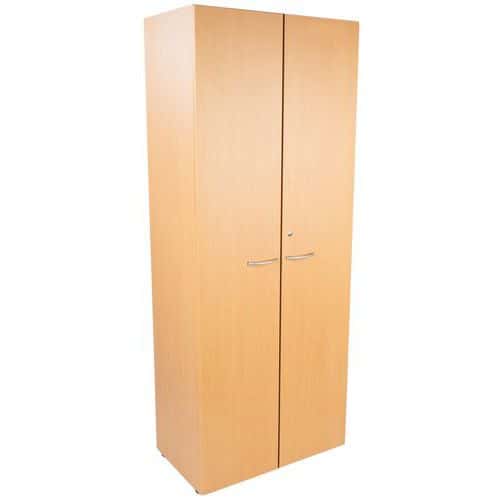 Cabinet with hinged doors - Beech - Manutan Expert Calie