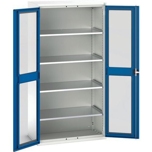 Bott Verso Vision Door Metal Storage Cupboard WxD 1050x550mm