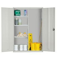 Extra Wide Janitorial Cupboard