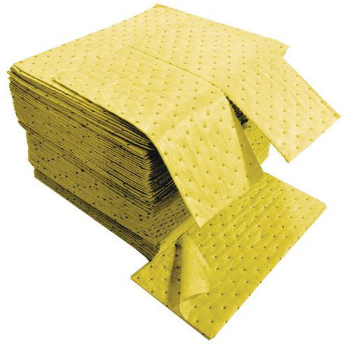 SM Absorbent Sheets for Chemicals - Manutan