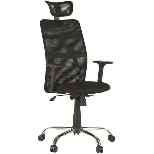 Nebular High Back Mesh Office Chair With Headrest Bienvenue