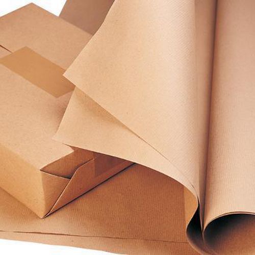 100% pure kraft wrapping paper.