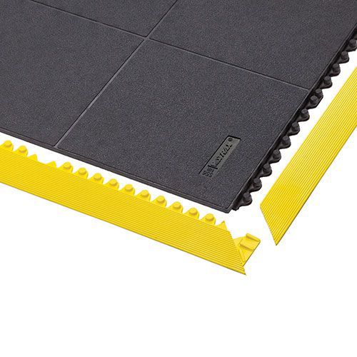 Interlocking Anti Fatigue Tiles Edges Solid Grid Anti Slip