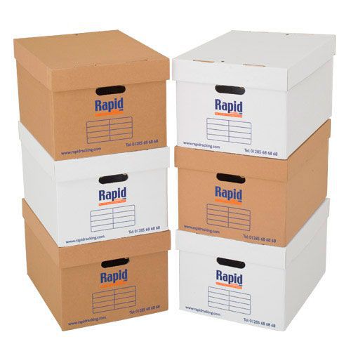 Document Storage Boxes - Pack of 20 - Rapid Racking