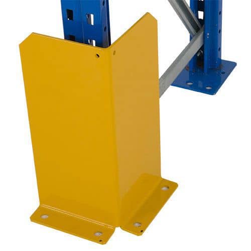 Pallet racking protection -metal corner protectors rapid racking