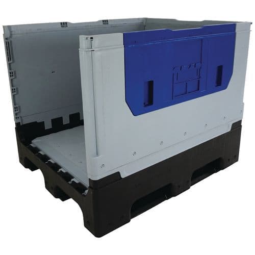 Collapsible plastic box pallet - Rapid Racking