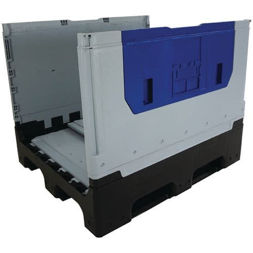 Collapsible plastic box pallet - Rapid Racking